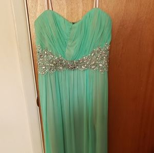Seafoam Green Formal Dress